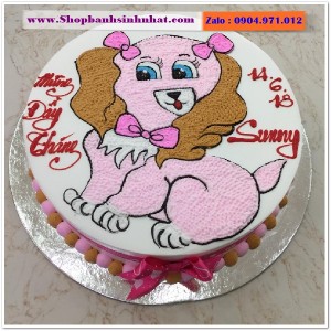 Bánh Sinh Nhật Con Chó - YG39